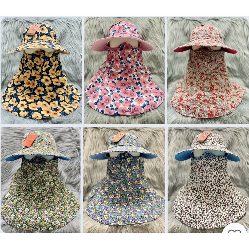 [HCM] Nón vành khẩu trang  chất liệu vải tole Thương hiệu Ngọc Vy nhiều màu bông nhắn tin để lựa chọn