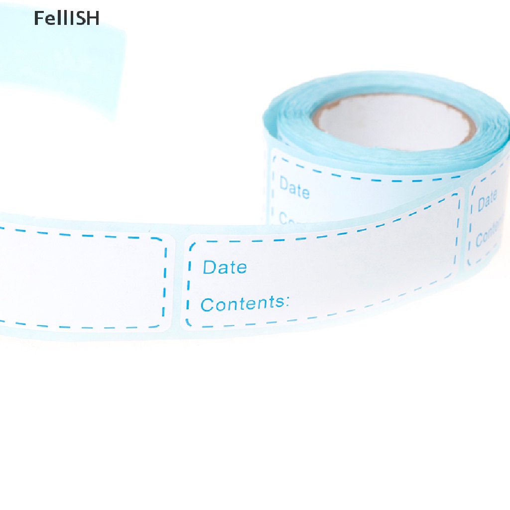 [Felli] Refrigerator Freezer Food Storage Date Label Content Stickers for Bottle Jar 439br