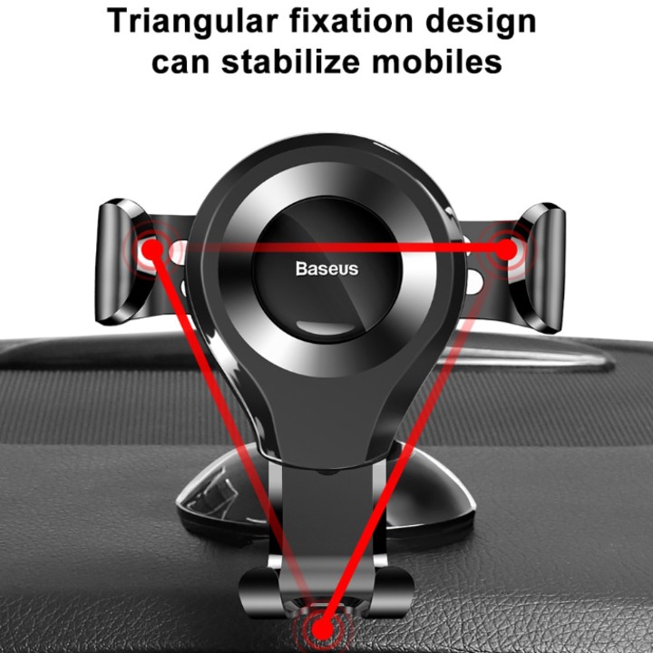 Giá đỡ điện thoại gắn taplo ô tô thương hiệu Baseus SUYL-XP01, xoay 360 độ - Hàng chính hãng | BigBuy360 - bigbuy360.vn