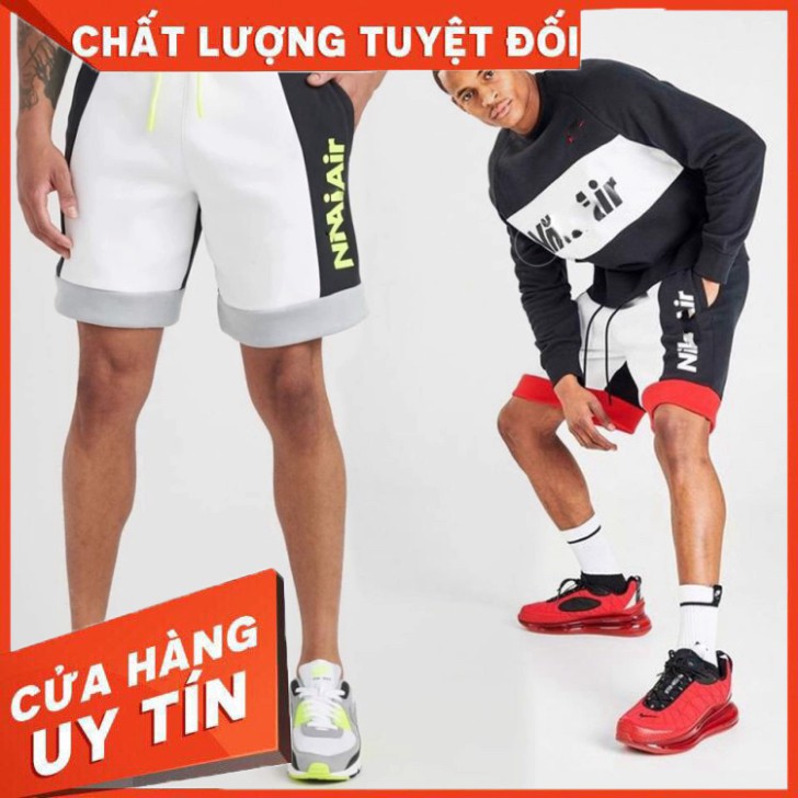 [Loại1] Quần Short Nam Nỉ NIKE AIR 2 MÀU hàng xuất xịn chính hãng