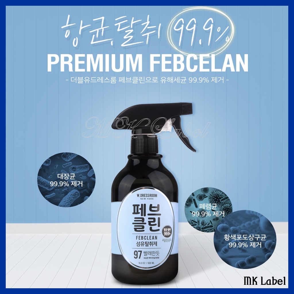 VẢI VẢI W.DRESSROOM FEBCLEAN - NO.97 April Cotton 500ml