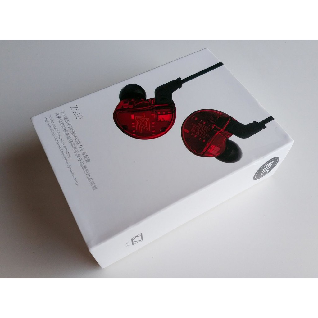 [NC] Tai Nghe KZ ZS10 Hybrid 10 Driver Hifi Inear | Trong Suốt | Lossless | Có Mic | Nghe Tạp | Siêu Bass | Cao cấp