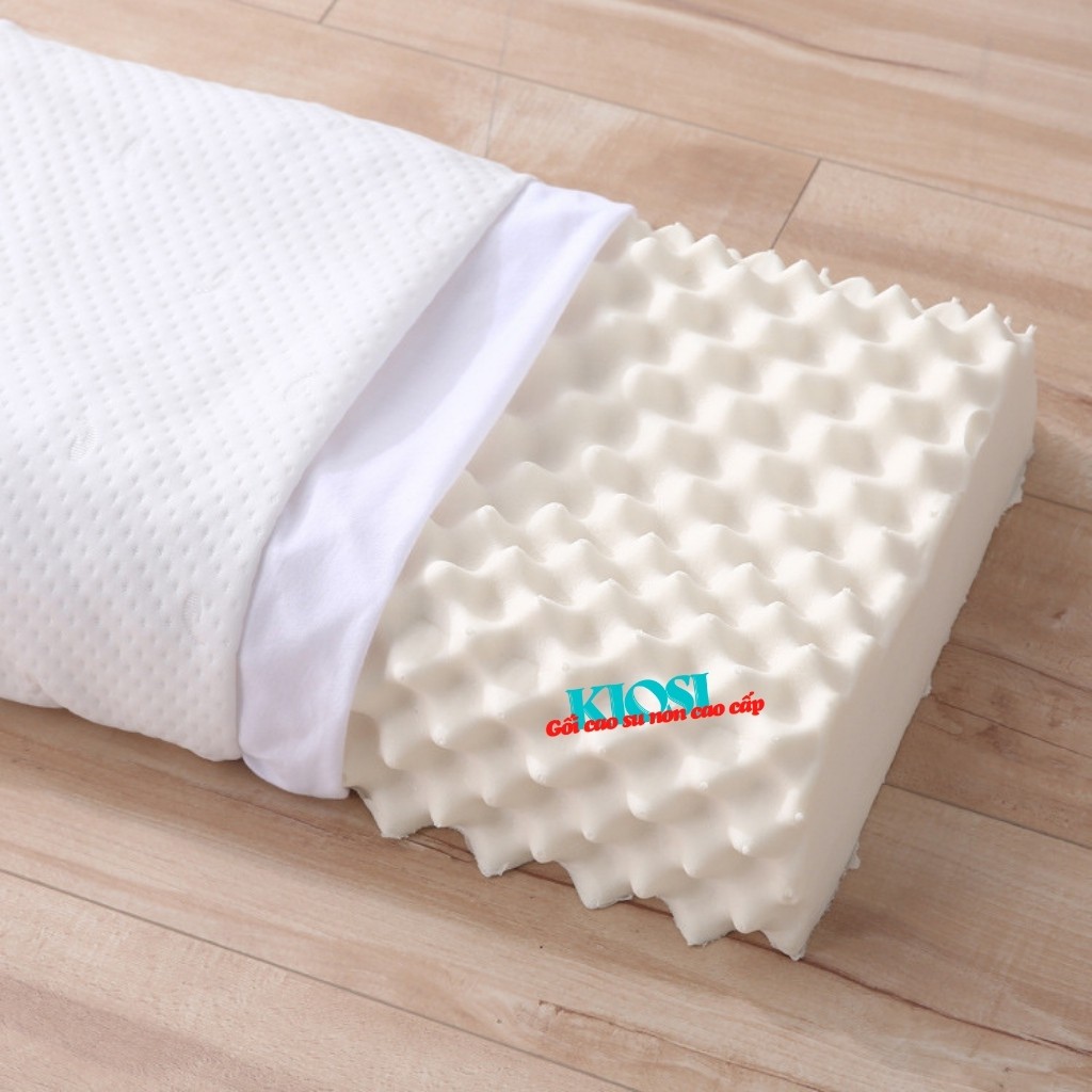 Gối trị đau vai gáy, Gối siêu mềm đàn hồi Kiosi  K67 - Hàng chính hãng bảo hành 1 đổi 1 Mẫu mới 2021