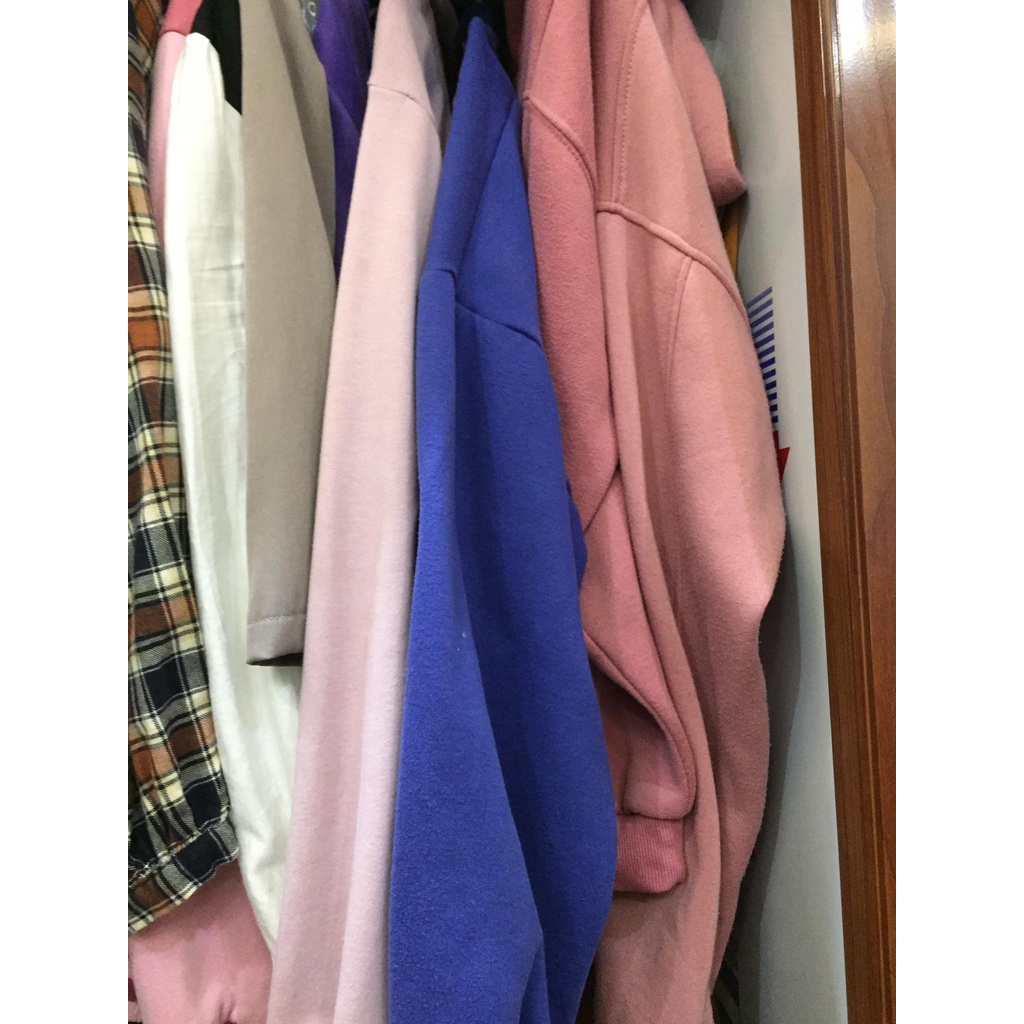 Áo hoodie pass 60k màu hồng