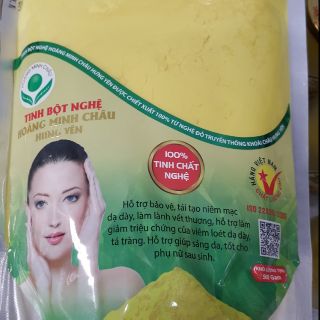 Tinh bột nghệ Hoàng Minh Châu Hưng Yên túi 500g