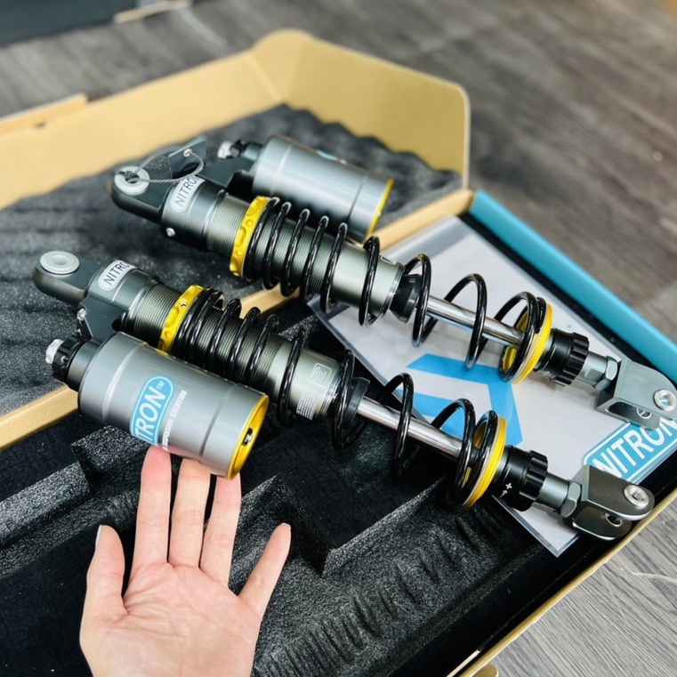 Phuộc Nitron bình dầu cho AB, Xe máy điện VinFast FelizS. Chính hãng Việt Nam. BH 12 tháng