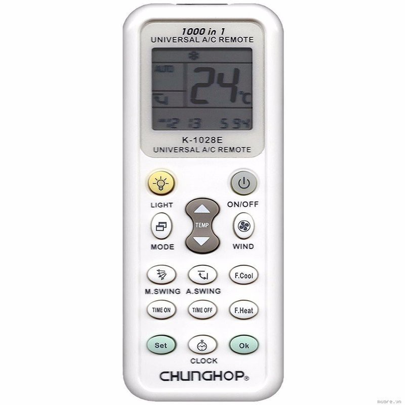 REMOTE TẤT CẢ MÁY LẠNH CHUNGHOP -C176
