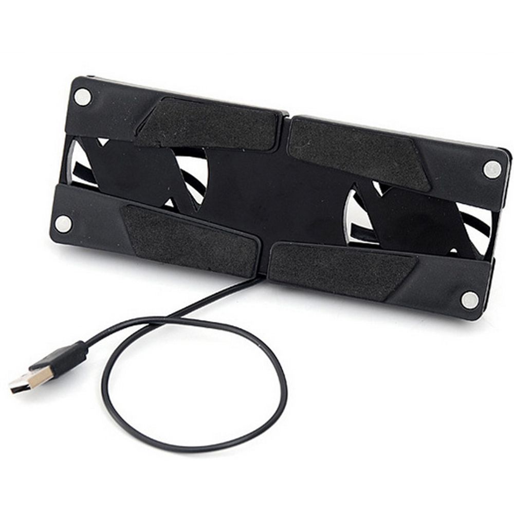 Miếng lót tản nhiệt nhiều màu cho Notebook cổng USB 2 quạt