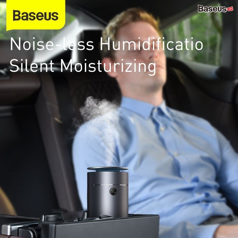 Máy phun sương tạo ẩm, xông tinh dầu mini dùng cho xe hơi Baseus Time Aromatherapy Humidifier