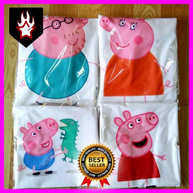 SALE - (NEW) Áo Thun Gia Đình Heo Peppa Vải Thái Có Đủ Size