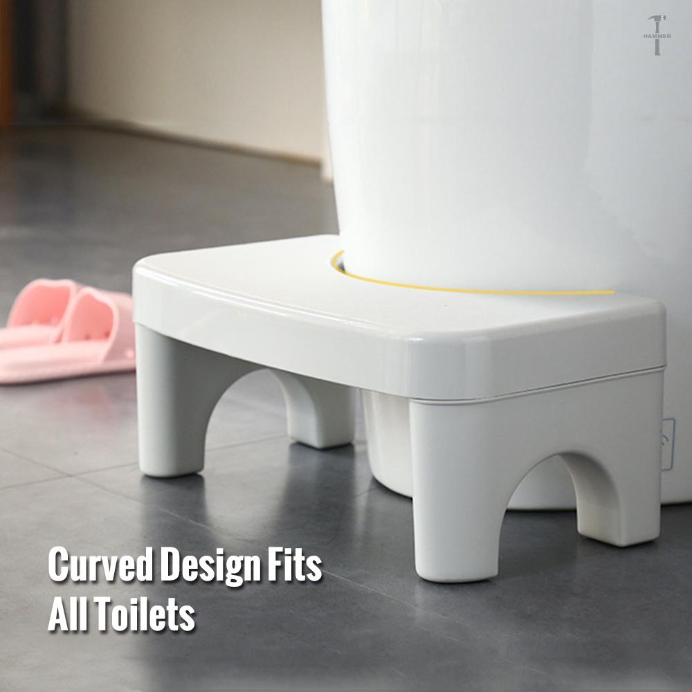 Ghế Ngồi Toilet 7 Inch Bằng Nhựa Chống Trượt Tiện Dụng Cho Người Lớn Và Trẻ Em