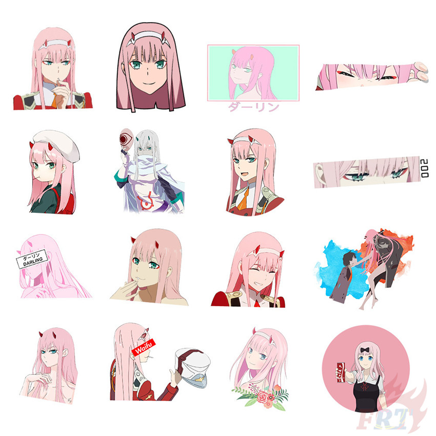 ❉ DARLING in the FRANXX - Series 04 Anime Stickers ❉ 50Pcs/Set DIY Fashion Waterproof Decals Doodle Stickers