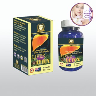 Viên uống Giải độc gan & Thanh lọc cơ thể - LIVER DETOX - Healthy Golden - Úc - 30v/100v
