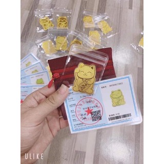 Trâu - mèo thần tài ( Set 5 con )
