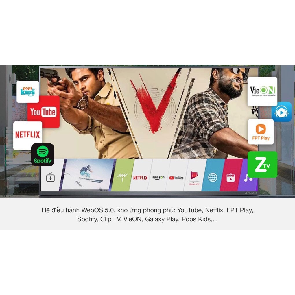 Smart Tivi Nanocell LG 4K 55inch 55Nano79TND | BigBuy360 - bigbuy360.vn