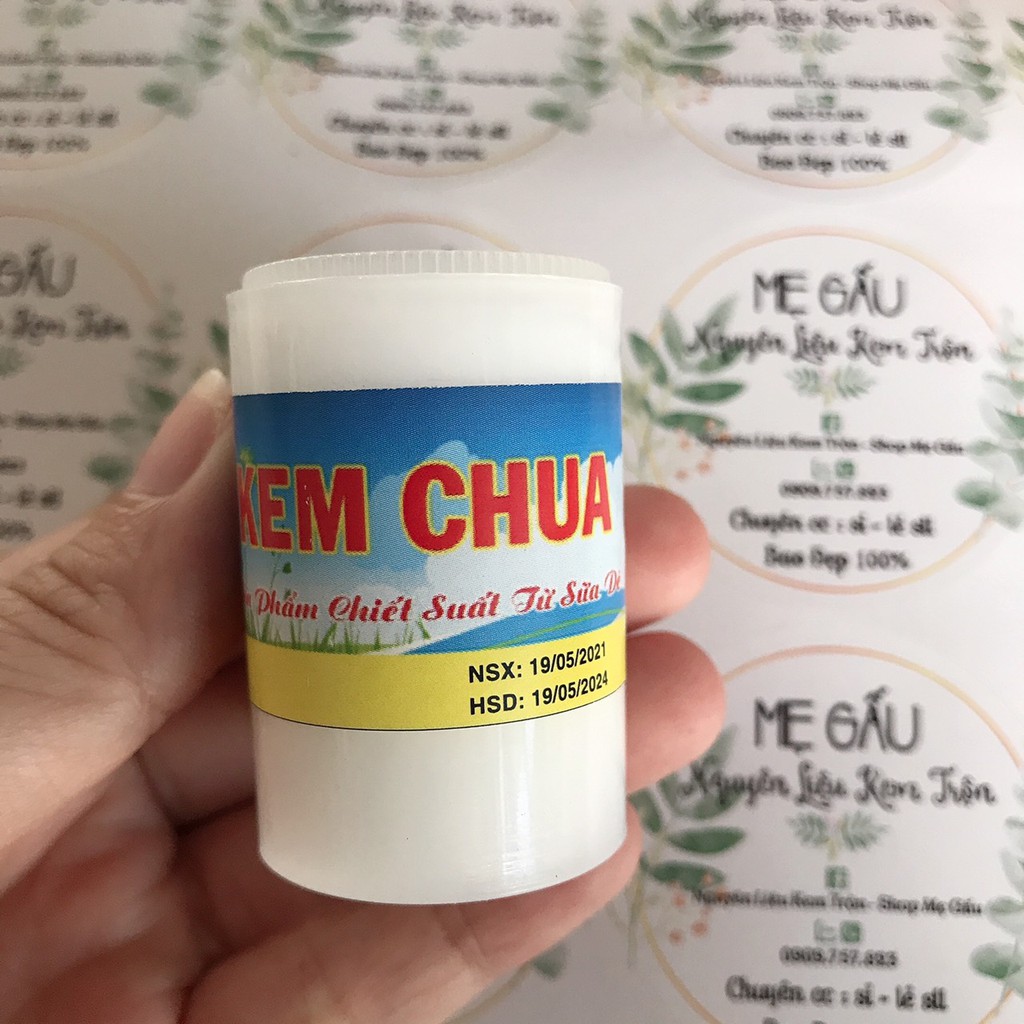 Lẻ 1 hộp kem chua