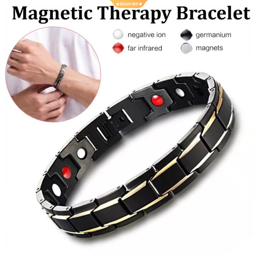 Vòng đeo tay từ tính chăm sóc sức khỏe thời trang cho nam và nữ