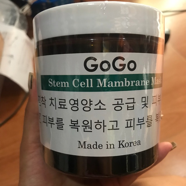 MẶT NẠ MÀNG TẾ BÀO GỐC HÀN QUỐC GOGO Hũ 500G
