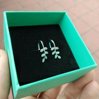 nhẫn-bông tai cành lá