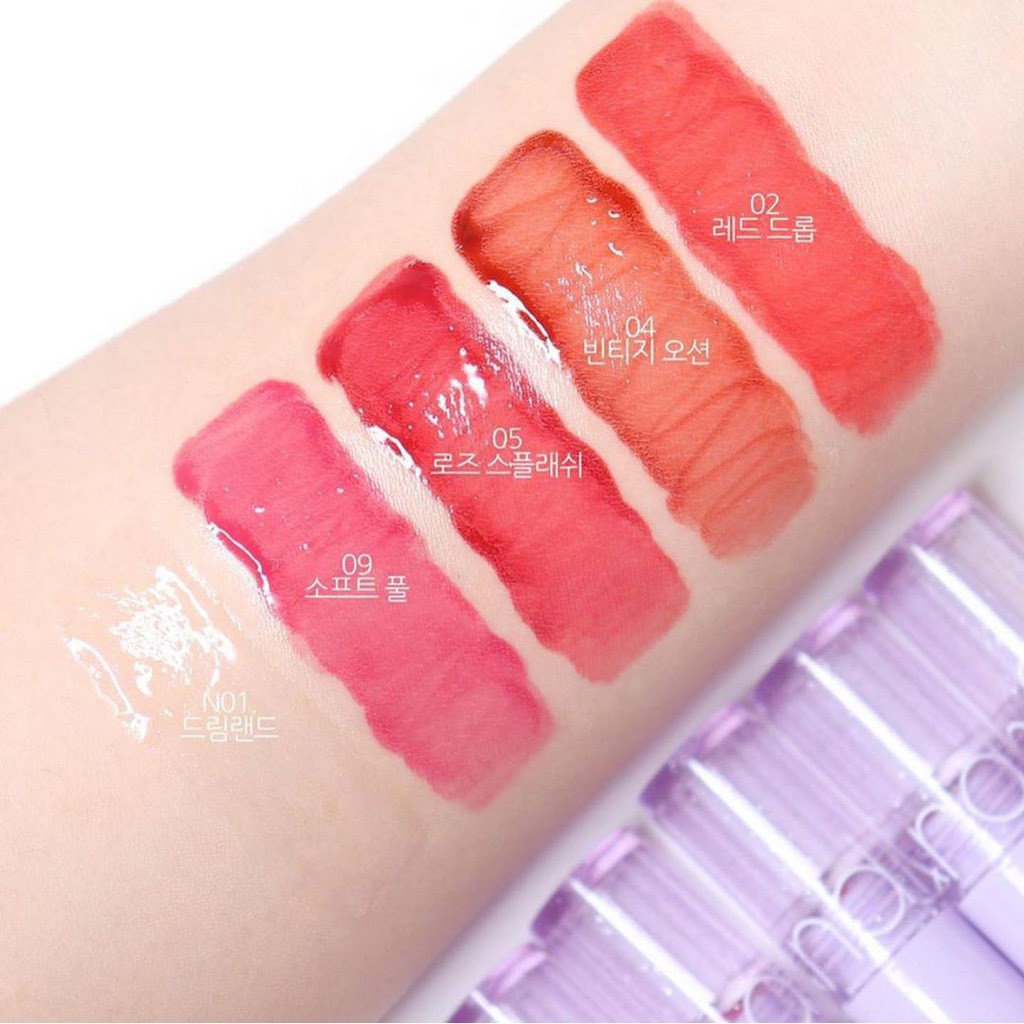 [NEW 2020 - PHIÊN BẢN GIỚI HẠN ROMAND X NEONMOON] Son kem lỳ Glasting Water Tint phiên bản Rom&itc Moonight | BigBuy360 - bigbuy360.vn