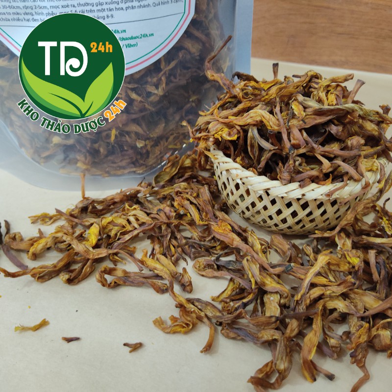 [500 gram] Hoa kim châm khô làm đẹp da| Kho thảo dược 24h