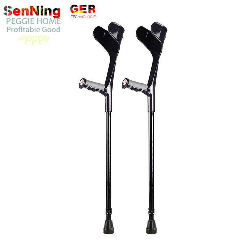 PEGGIEHOMESenning tay nghề thủ công của Đức chống nạng dưới cánh kiểu ống lồng y tế gấp khuỷu di động phục hồi chức năng