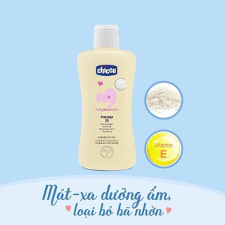 Dầu massage Chicco của Ý