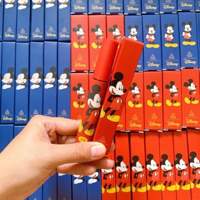 (chính hãng Hàn quốc, có sẵn) Son kem #3ce bản #Disney chuột #Mickey