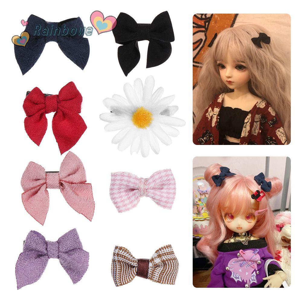 Kẹp tóc hình chiếc nơ dễ thương cho búp bê