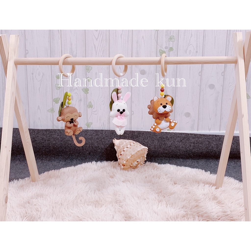 Kệ khung chữ A cho bé mẫu Sư tử, thỏ, khỉ con ❤️ ẢNH THẬT 100% ❤️