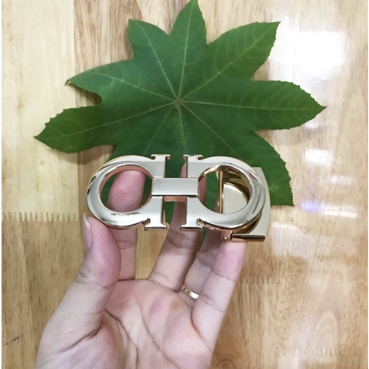 Mặt khóa đầu dây nịt nam chữ a siêu đẹp trơn GN8