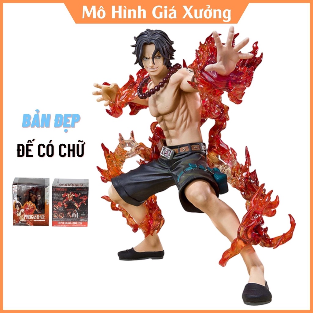 Mô Hình Portgas D. Ace F.zero (2 Đầu) Trạng Thái Chiến Đấu kèm hiệu ứng - Hỏa Quyền ACE  - Figure Tượng One Piece