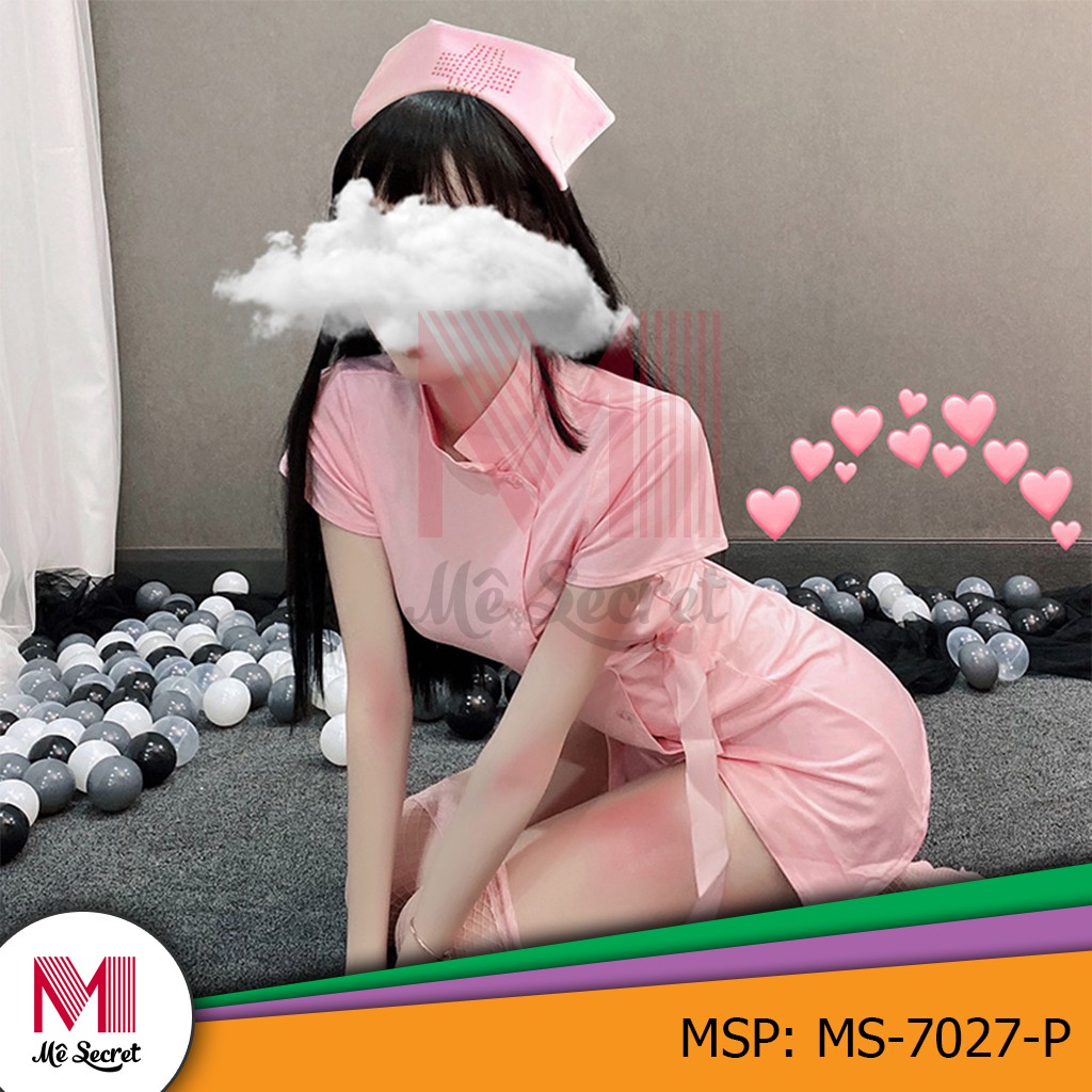 Cosplay - Nữ Y Tá Gợi Cảm - Đồ Ngủ Hóa Trang Nữ Y Tá Sexy, Quyến Rũ, Gợi Cảm, Khiêu Gợi - MS-7027-W-R | BigBuy360 - bigbuy360.vn