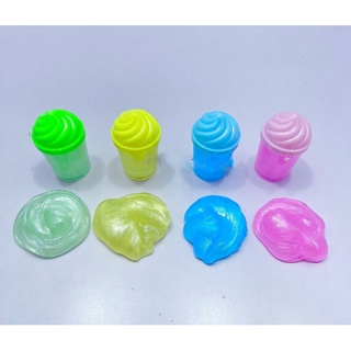 Slime trong trà sữa cốm SLM17 thủ công handmade