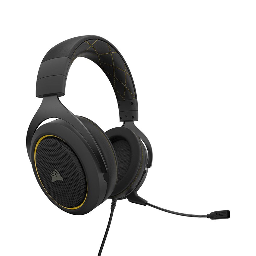 [Mã SKAMA07 giảm 8% đơn 250k]Tai nghe Corsair HS60 PRO Surround 7.1 Carbon/ Yellow (CA-9011213-AP/CA-9011214-AP)