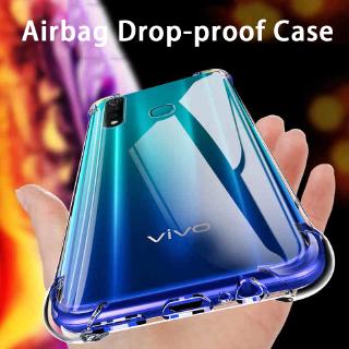 Ốp điện thoại tpu trong suốt có đệm khí chống sốc cho VIVO V15 Pro Y17 Y12 Y15 Y3 Y11 2019 Y81 Y81S Y67 V5 Y69 V5S
