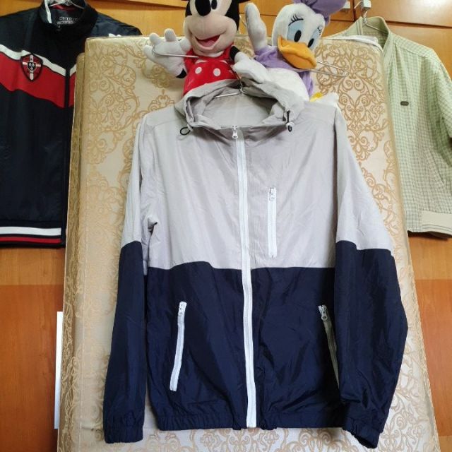 Áo Khoác dù 2 lớp có mũ size M