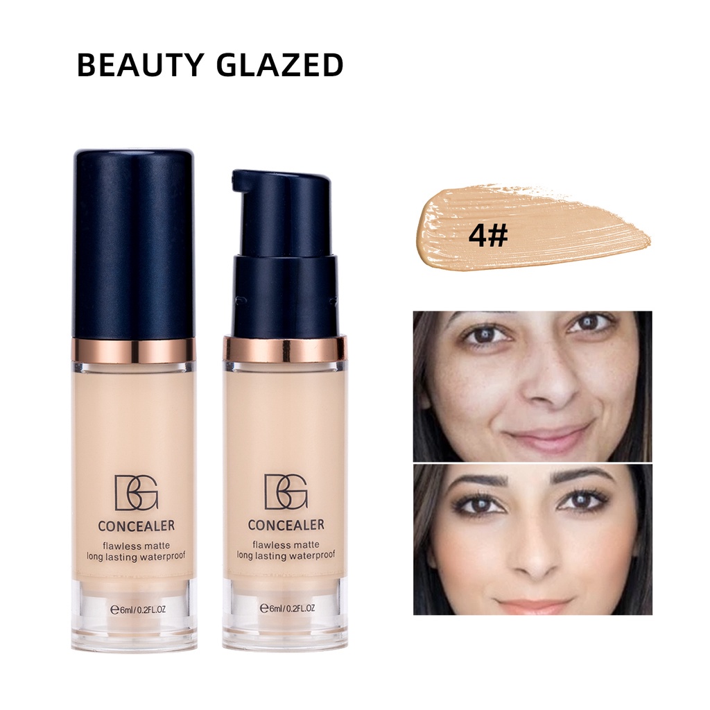 [Hàng mới về] Set 2 Kem Lót + Kem Che Khuyết Điểm Beauty Glazed Chống Thấm Nước | BigBuy360 - bigbuy360.vn