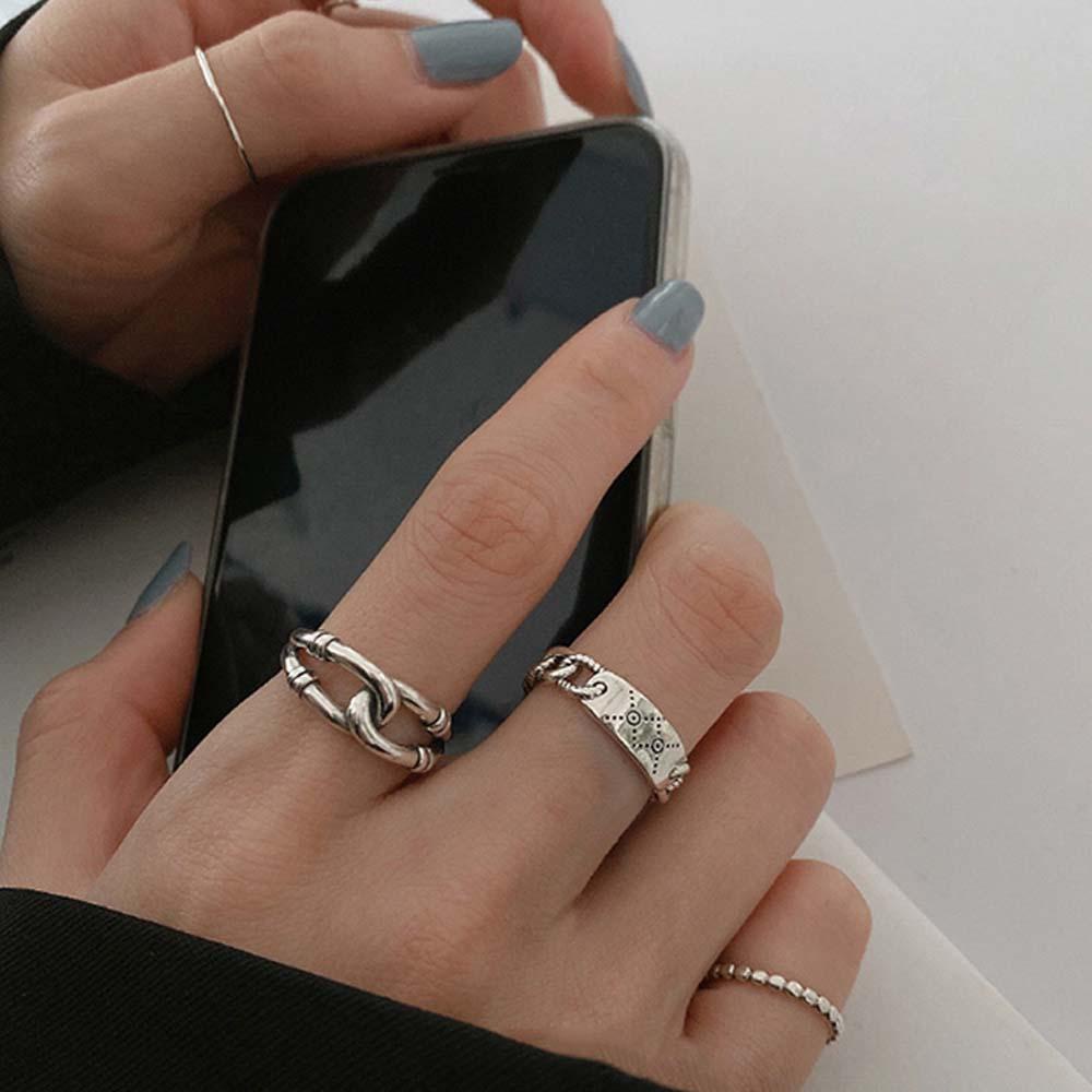 Nhẫn Hở Thiết Kế Đơn Giản Thời Trang Cho Nữ