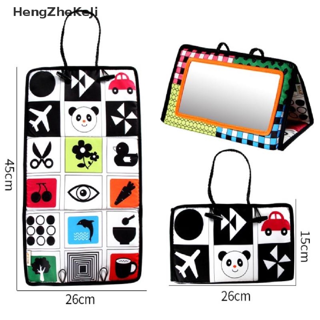 Tummy Time Floor Mirror Developmental Baby Mirror Tummy Time Toys Activity Hhe