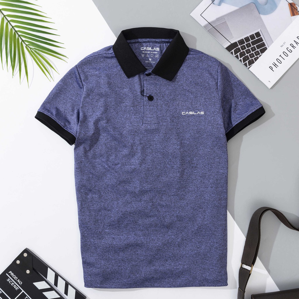 Áo thun nam cổ bẻ cao cấp chất vải thun CVC cao cấp form regular fit CSL-P2107 CASILAS | BigBuy360 - bigbuy360.vn
