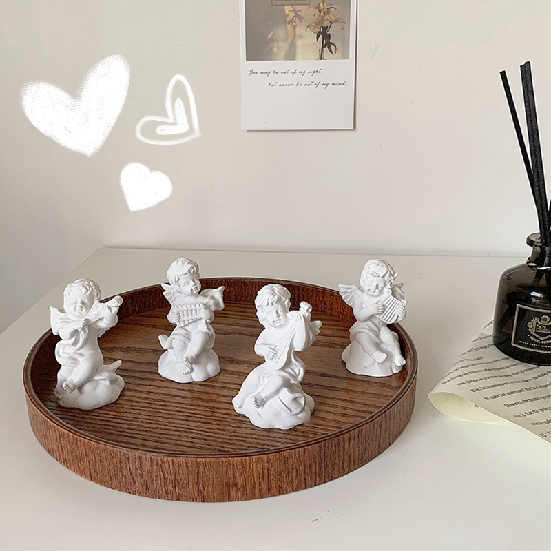 Tượng Thần Tình Yêu Bằng Nhựa Resin Để Bàn Trang Trí