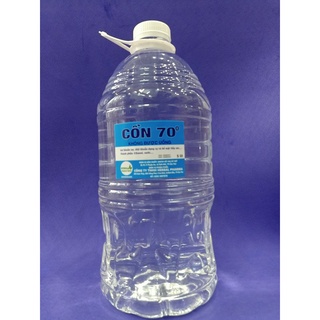 cồn 70 độ can 5 lít cồn y tế (Nồng độ ethanol 70%)
