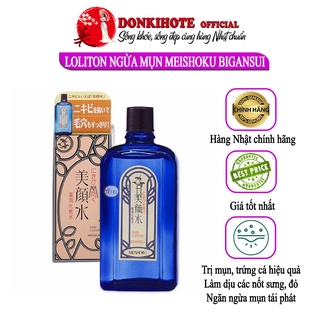 Lotion Bigansui,Lotion ngừa mụn Meishoku Bigansui Nhật Bản 90ml