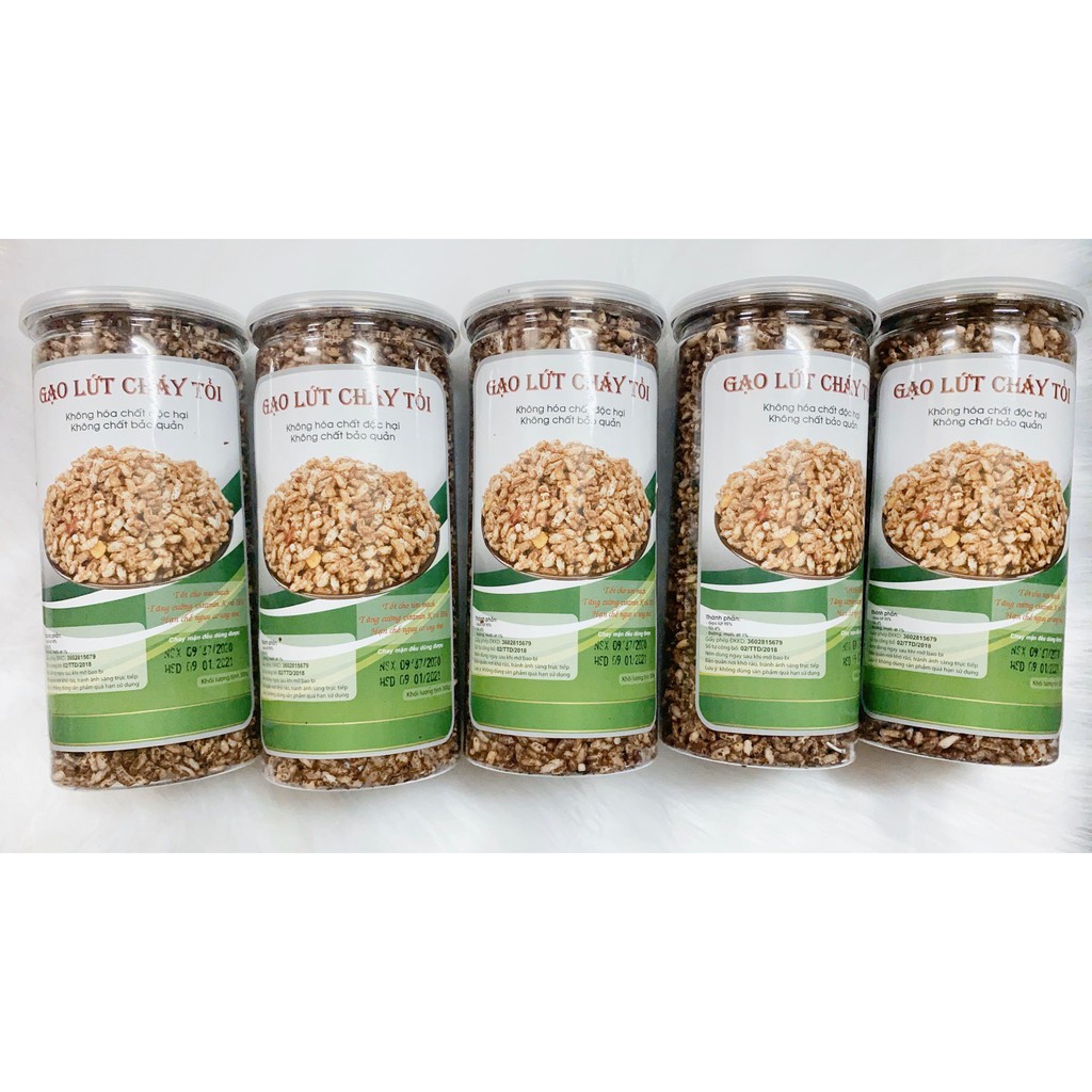 Combo 5 hủ Gạo Lức cháy tỏi | BigBuy360 - bigbuy360.vn