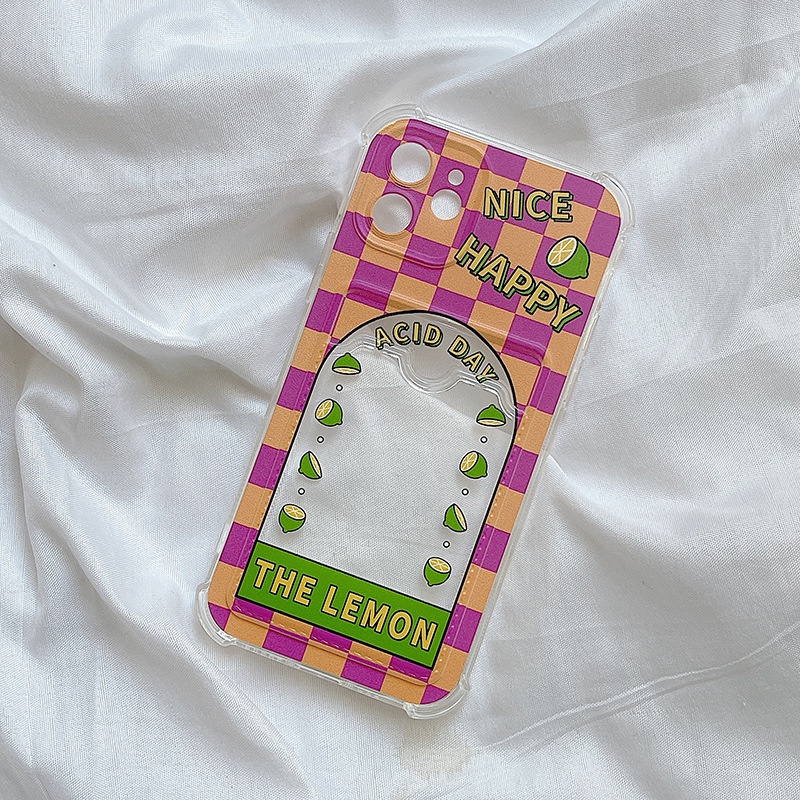 Ốp Điện Thoại Silicone Mềm Chống Sốc Có Ngăn Đựng Thẻ Cho iphone 12 Pro Max mini SE 11 Pro Max Xr 12 7plus 8 XS