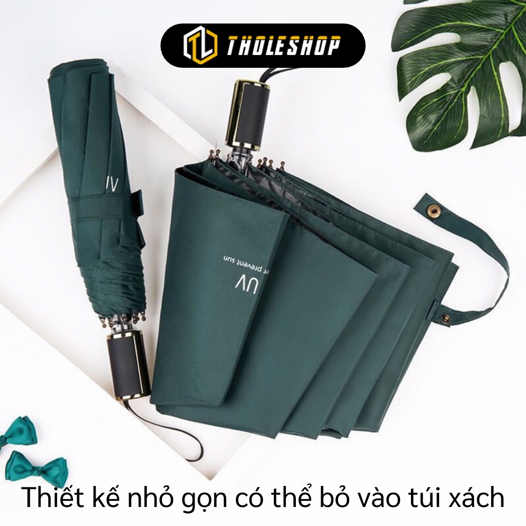 Dù Đi Mưa - Ô Gấp Gọn 4 Lớp Không Thấm Nước, Chống Nắng, Chống Tia UV Nhỏ Gọn 7291