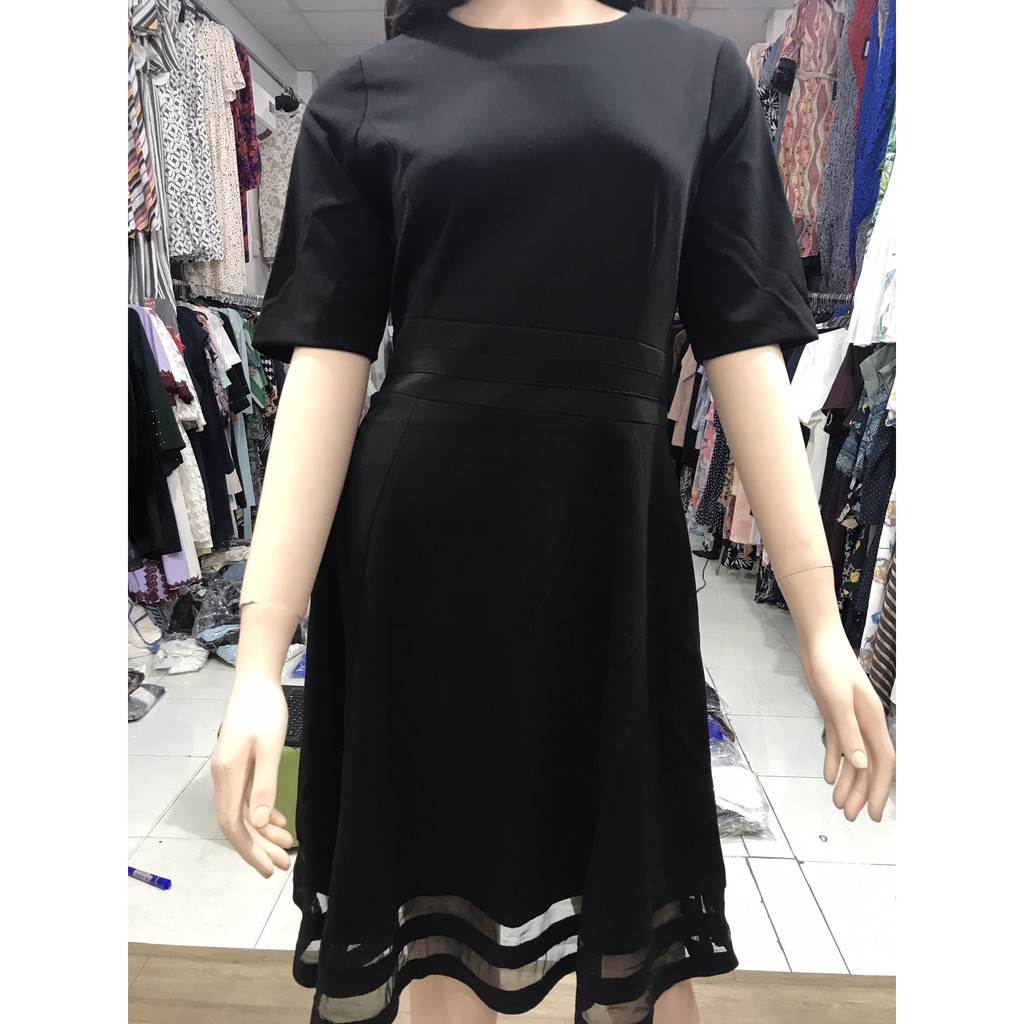 Đầm Clavin Klein trơn vnxk (