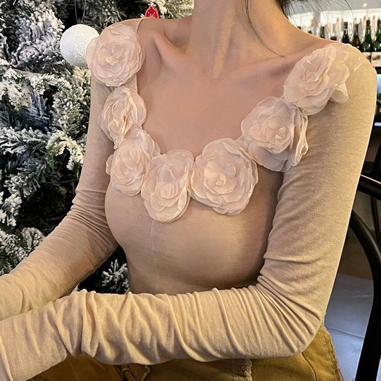 Áo Thun Nữ Dài Tay Thân Thiện Với Da Cao Cấp