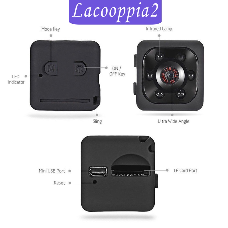 [LACOOPPIA2] SQ11 HD 1080P Mini Car DV DVR Camera Spy Dash Cam Camcorder IR Night Vision